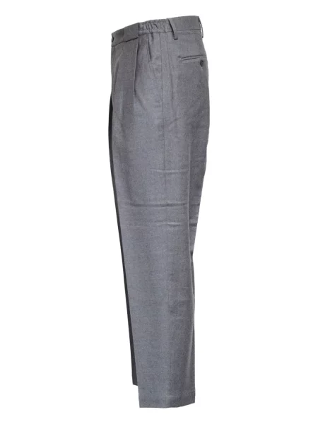 Pantaloni Briglia 1949 plisate gri