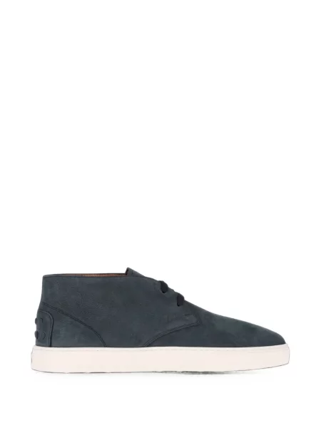 Sneakerși Tod's cu șireturi din dantelă albastru