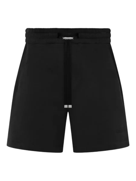 Pantaloni scurți Amiri cu broderie negru