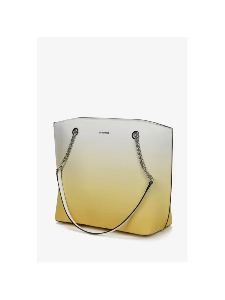 Сумка шоппер Cromia желтая