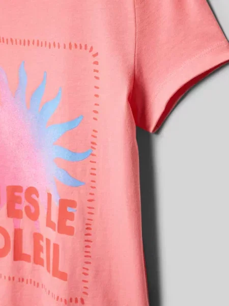 T-shirt o kroju regular fit z czystej bawełny S.oliver Red Label