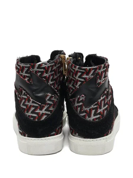Маратонки Zadig&voltaire с връзки с дантела черно