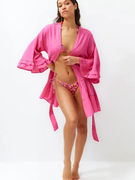 Cu centură costum de baie Trendyol