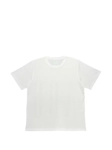 Scurt tricou Denim Tears cu imagine alb
