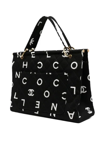 Kabelka Chanel Pre-owned černá