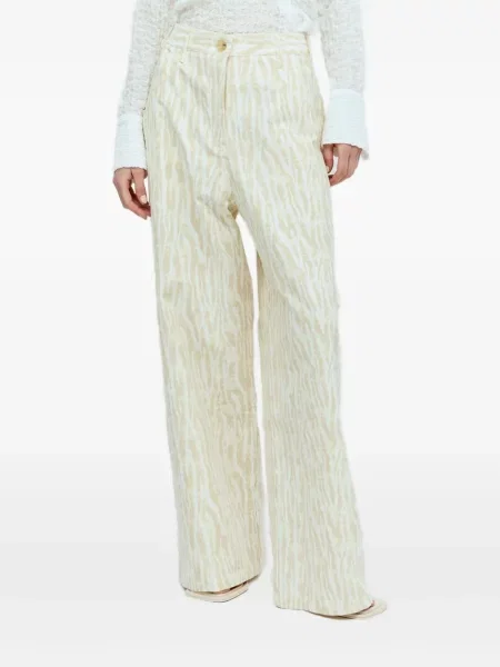 Spodnie Song For The Mute z nadrukiem w zebrę