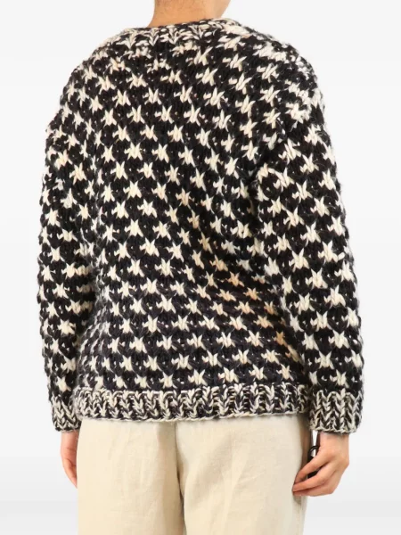 Izolat pulover Bianca Saunders chunky negru