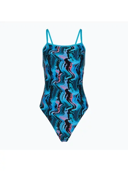 Costum de baie întregi Speedo cu imagine negru
