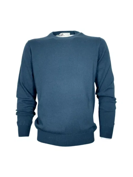 Sweter Cashmere Company z kaszmiru niebieski