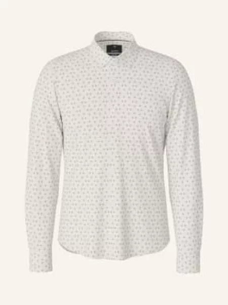 Joop! Košile Pio Slim Fit béžová bílá