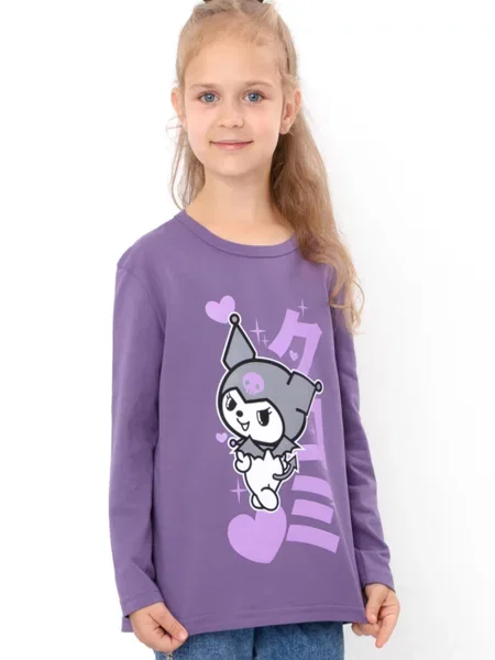 Дитячий Лонгслів Носи своє лавандовий