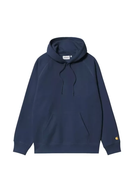 Hanorac cu glugă Carhartt Wip albastru