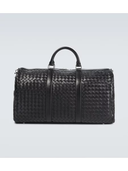 Geantă Bottega Veneta din piele negru