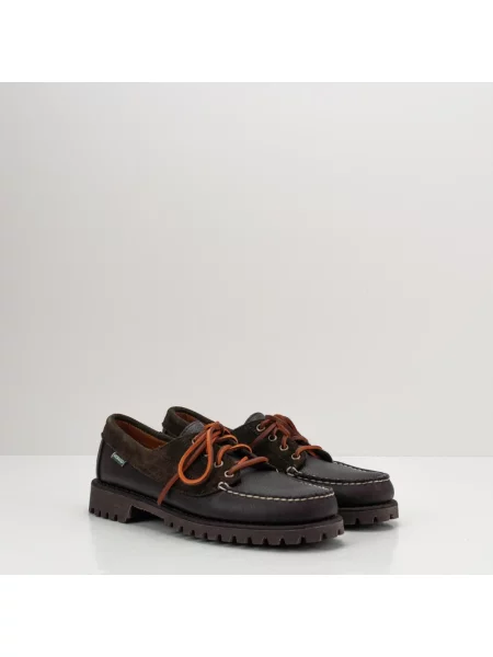Półbuty Sebago zamszowe brązowe