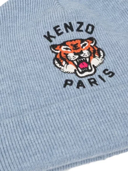 Dětské čepice Kenzo modrý