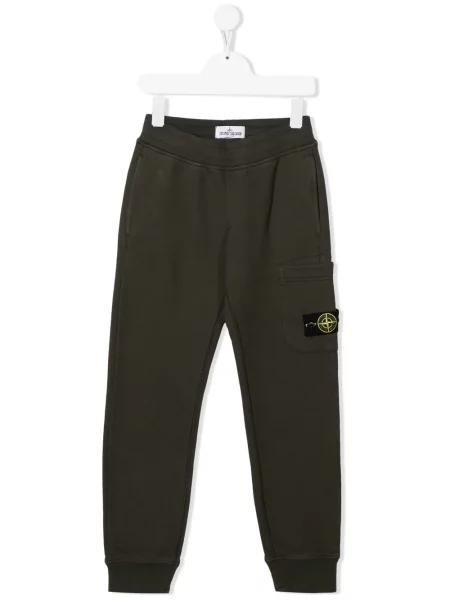 Spodnie dziecięce Stone Island zielone