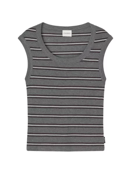 Tricou Closed gri