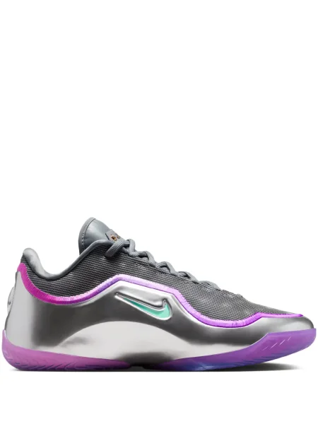 Καρό μπλούζα Nike με κορδόνια με δαντέλα πράσινο