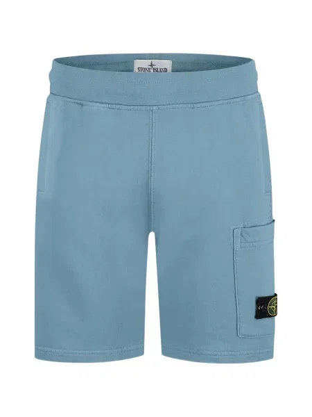 Szorty cargo dziecięce Stone Island niebieskie