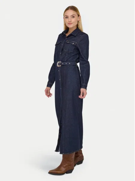 ONLY Rochie de blugi Camomile Bleumarin