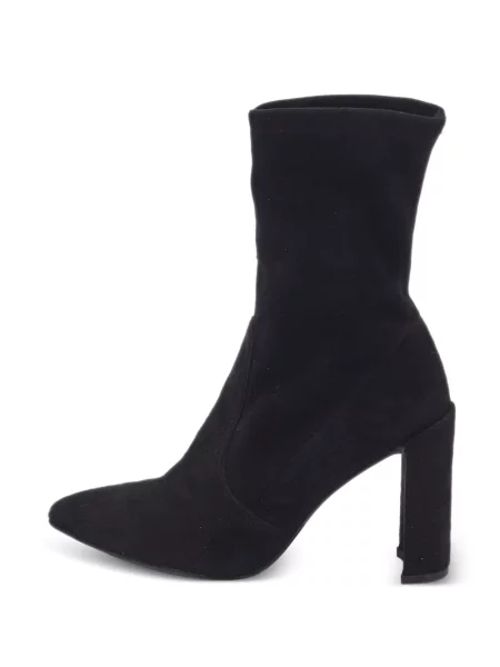Szarvasbőr bakancs Stuart Weitzman fekete