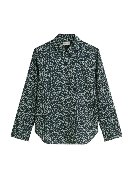 Marc O'Polo Bluza pastelno zelena črna