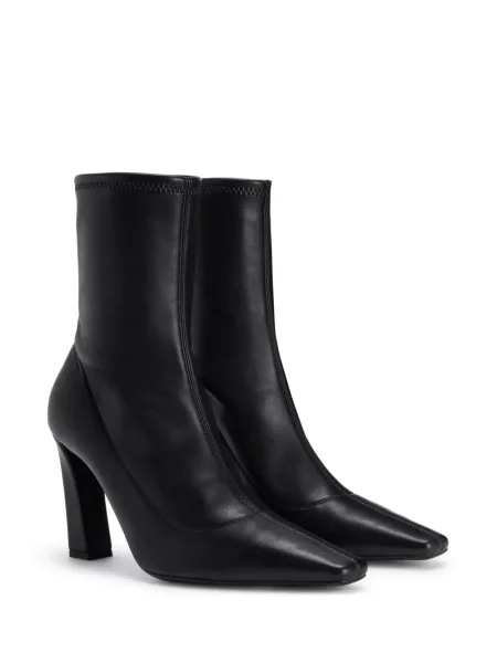 Кожени slip-on боти до глезена Giuseppe Zanotti черно
