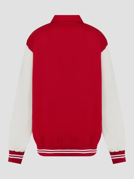 Детский бомбер 47brand красный