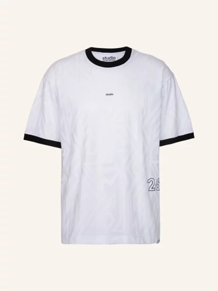 Studio Seidensticker T-Shirt Oversize weiss biała