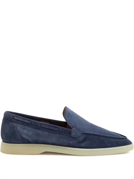 Semišové loafers Aurélien modré