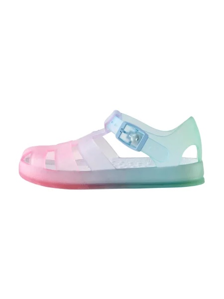 Next Sandale / verde / lila / roz albastru