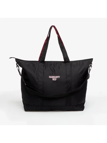 Чанта Carhartt WIP Alumni Tote Bag Black/ Scarlet Universal черно