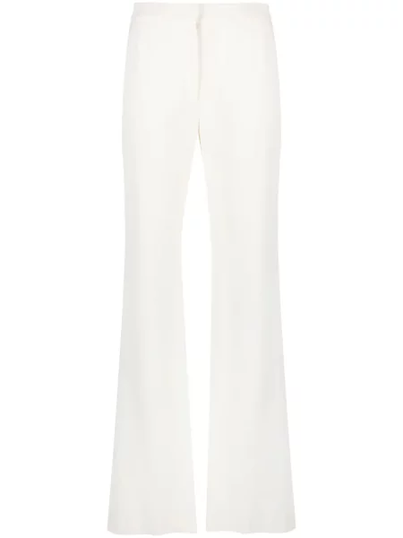 Pantaloni Moschino alb