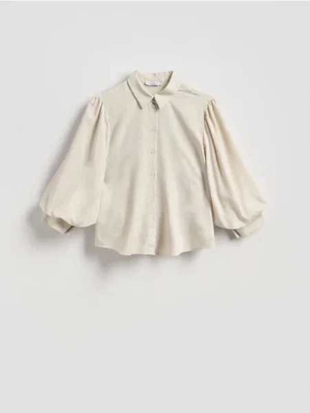 Reserved Cămașă cu mâneci bufante multicolor