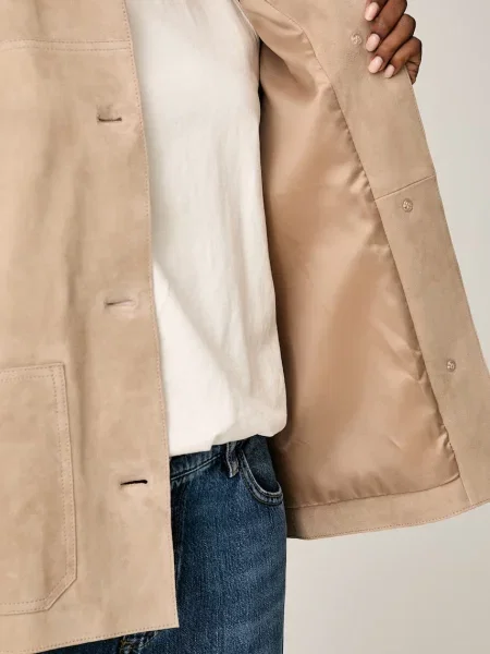 Замшевая куртка Weekend Max Mara