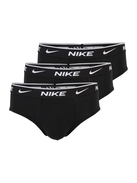 NIKE Underwear Spodnje hlačke črna bela