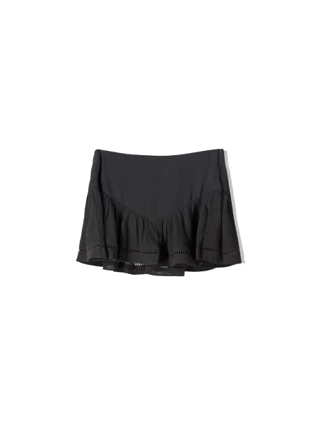 Bershka Fustă închis gri