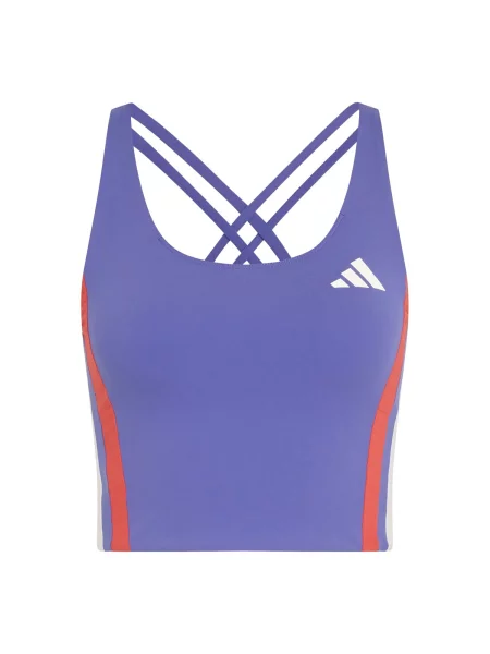 ADIDAS PERFORMANCE Sport top ADIZERO A albastru regal / roșu alb