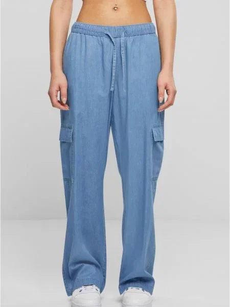 Spodnie cargo Uc Ladies niebieskie