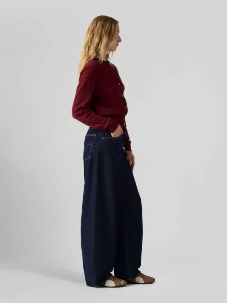 Jeansy Wide & Loose Fit z czystej bawełny Levi's granatowe