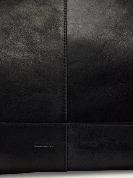 Кожаная сумка шоппер Allsaints