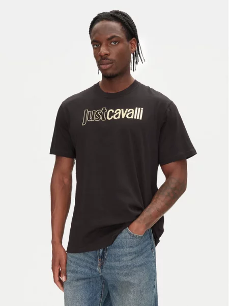 Just Cavalli Majica črna