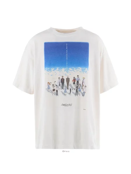 Tricou Saint Mxxxxxx cu imagine alb