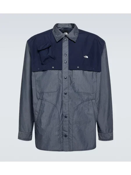 Kavbojska srajca The North Face siva