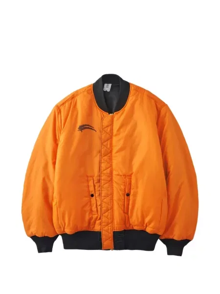 Яке тип бомбър Prototypes обратими с автограф оранжево