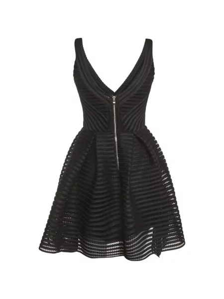 Rochie mini Maje evazată negru