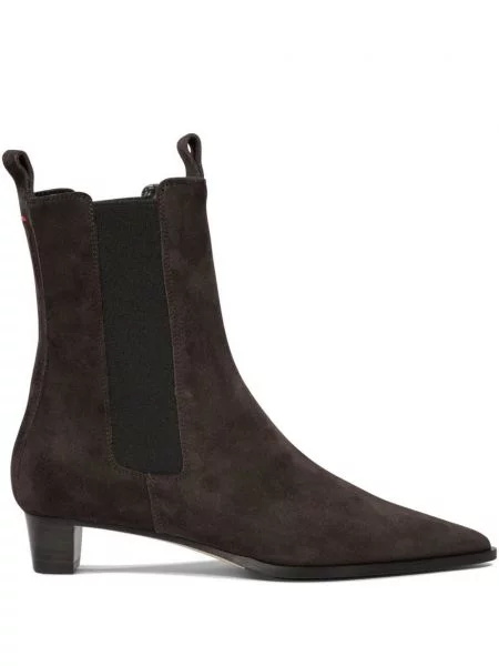 Botine Aeyde din piele de căprioară