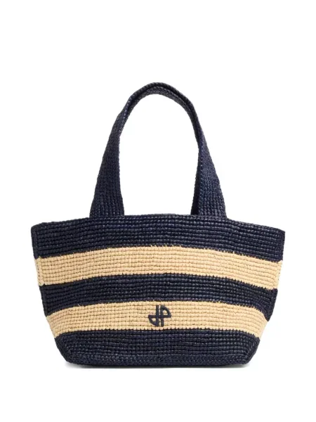 Prugasta torbica Patou plava