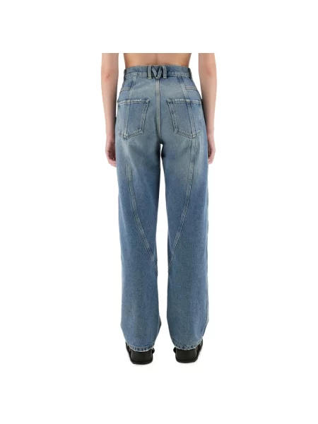 Jeansy Moschino niebieskie