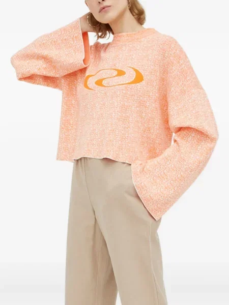 Pulover Résumé portocaliu